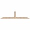 Ekena Millwork Portland Smooth Timber Gable Bracket, Douglas Fir, 96"W x 24"H x 3 1/2"D x 5 1/2"F, 6/12 Pitch GBW096X24X0406POR00SDF - alternate 1